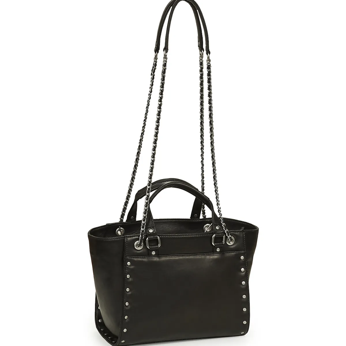 Sacs À Main^Ikks - 1440 M ROCK STUDS ZIPPE Noir