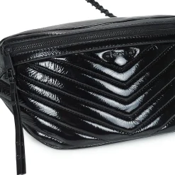 Pochettes / Sacoches^Ikks - 1440 POCKET BELT VARNISH Noir
