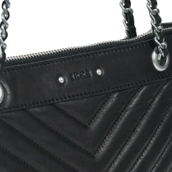 Besaces / Sacs Bandoulière^Ikks - 1440 REPORTER ROCK STUDS Noir