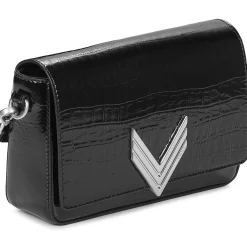 Besaces / Sacs Bandoulière^Ikks - 111 VARNISH Noir