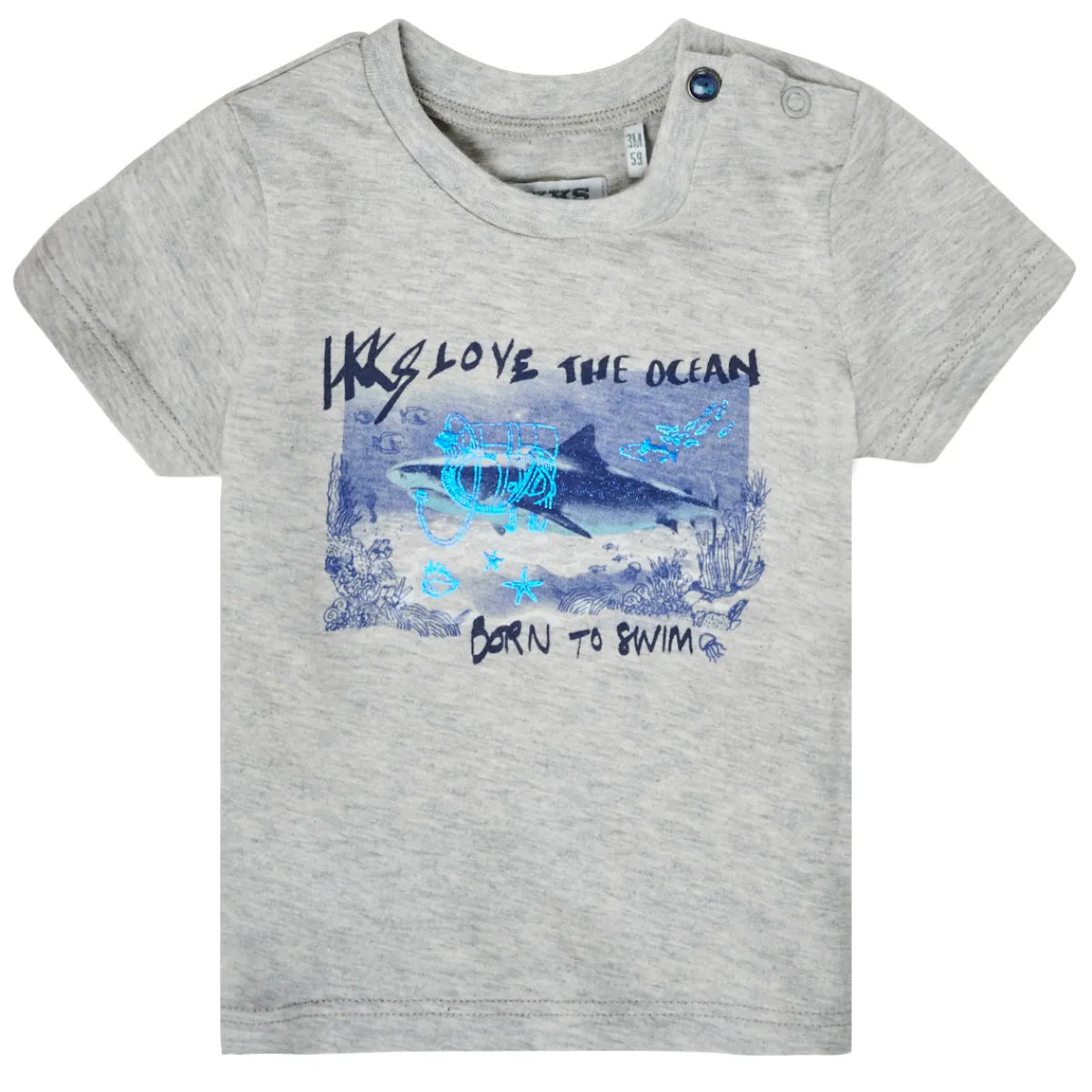 T-shirts & Polos^Ikks - JONA Gris