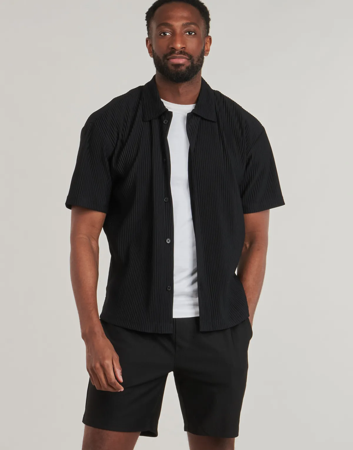 Chemises^Jack & Jones - JCOINTERLUDE Noir
