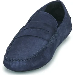 Mocassins & Chaussures Bateau^Jack & Jones - JFWJENSEN SUEDE LOAFER Marine