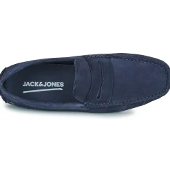 Mocassins & Chaussures Bateau^Jack & Jones - JFWJENSEN SUEDE LOAFER Marine
