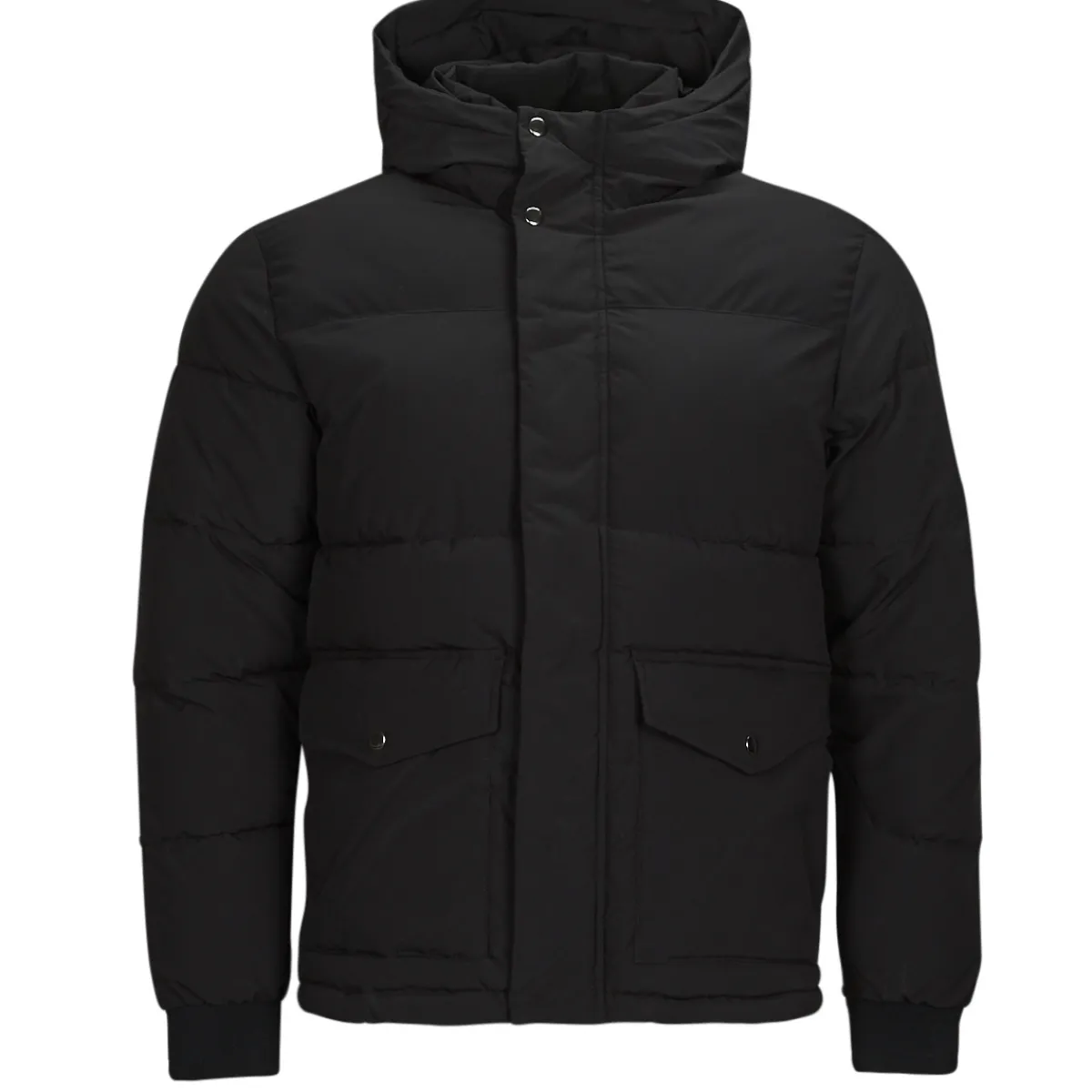 Manteaux^Jack & Jones - JJDAVID PUFFER JACKET Noir