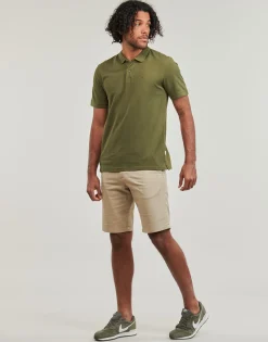 T-shirts & Polos^Jack & Jones - JJEBASIC POLO SS Kaki