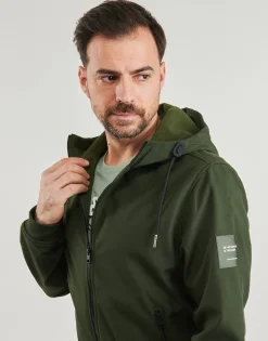 Vestes^Jack & Jones - JJEBASIC SOFTSHEL Kaki