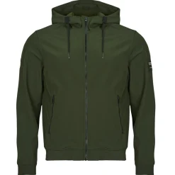 Vestes^Jack & Jones - JJEBASIC SOFTSHEL Kaki