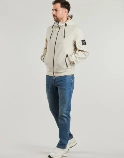 Vestes^Jack & Jones - JJEBASIC SOFTSHEL Beige