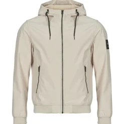 Vestes^Jack & Jones - JJEBASIC SOFTSHEL Beige