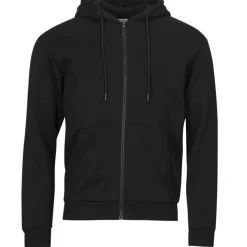 Sweats & Polaires^Jack & Jones - JJEBRADLEY SWEAT ZIP HOOD Noir