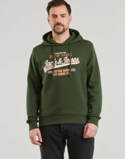 Sweats & Polaires^Jack & Jones - JJELOGO Vert