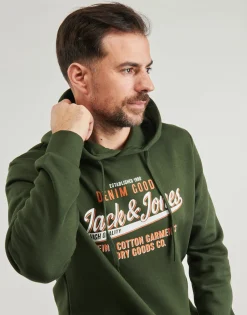 Sweats & Polaires^Jack & Jones - JJELOGO Vert