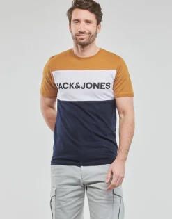 T-shirts & Polos^Jack & Jones - JJELOGO BLOCKING TEE SS