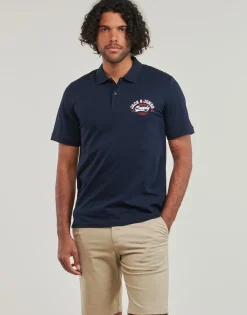 T-shirts & Polos^Jack & Jones - JJELOGO POLO SS 2 COL SS24 SN Marine
