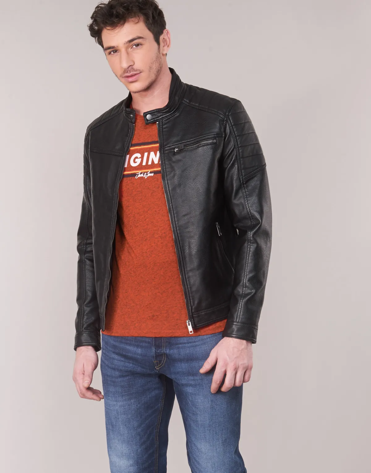 Vestes^Jack & Jones - JJEROCKY Noir