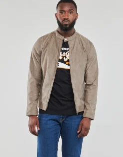 Vestes^Jack & Jones - JJEROCKY CLEAN JACKET Beige