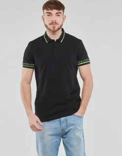 T-shirts & Polos^Jack & Jones - JJGLOBUS POLO SS Noir