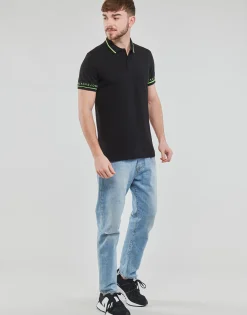 T-shirts & Polos^Jack & Jones - JJGLOBUS POLO SS Noir