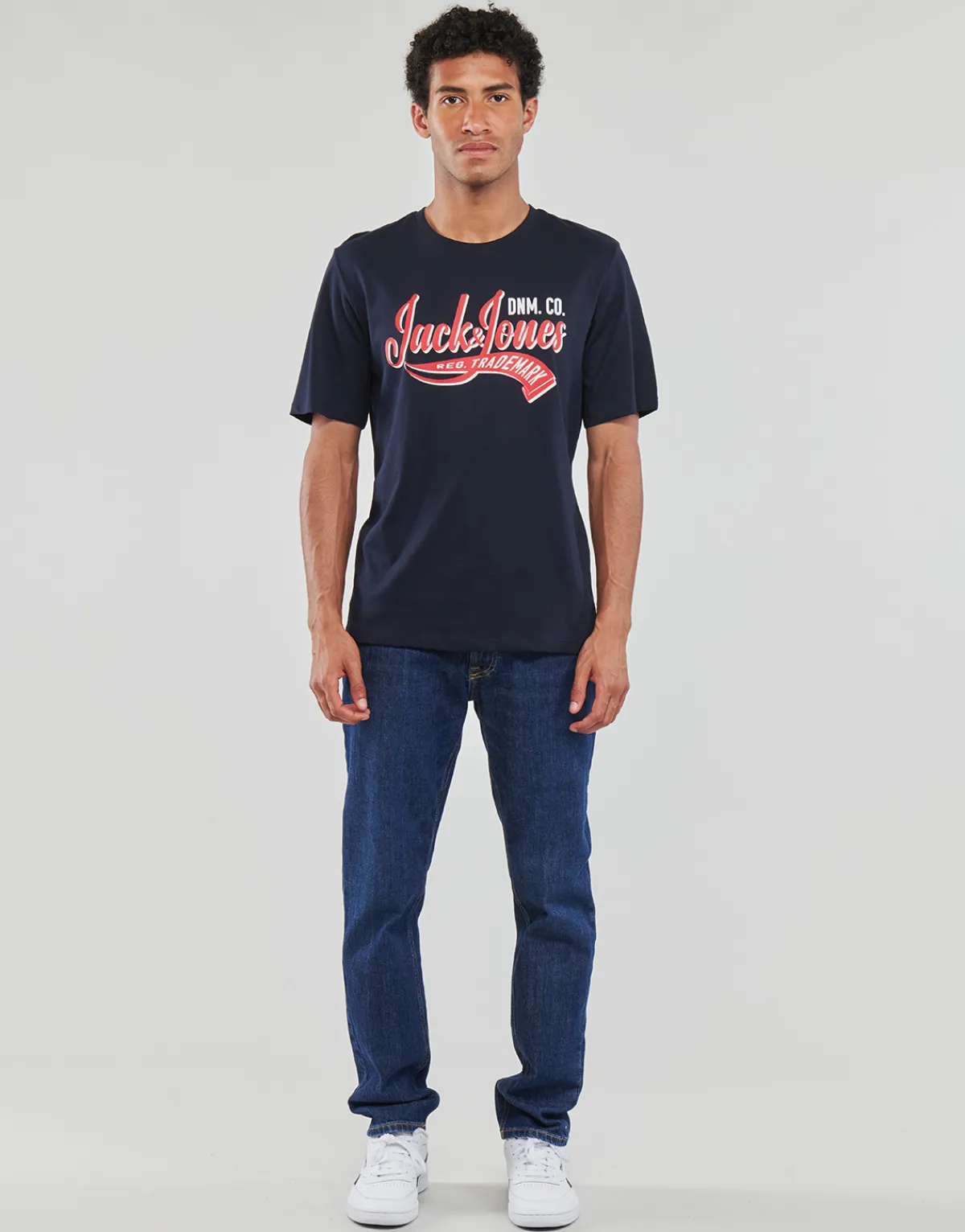 Jeans^Jack & Jones - JJICLARK JJORIGINAL AM 380 Bleu