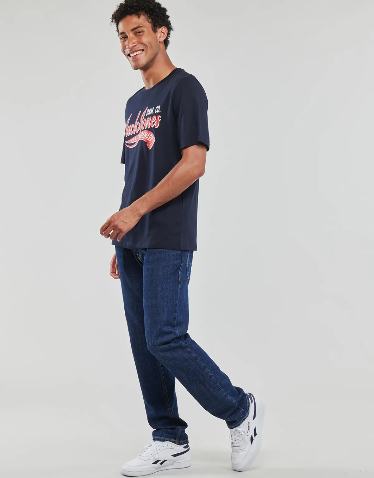 Jeans^Jack & Jones - JJICLARK JJORIGINAL AM 380 Bleu
