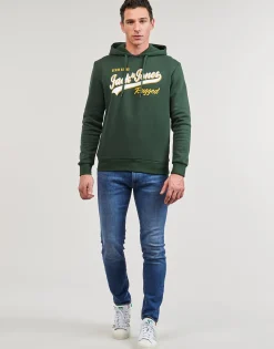 Jeans^Jack & Jones - JJILIAM JJORIGINAL SBD 114 50SPS Bleu