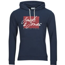 Sweats & Polaires^Jack & Jones - JJZURI SWEAT HOOD Marine