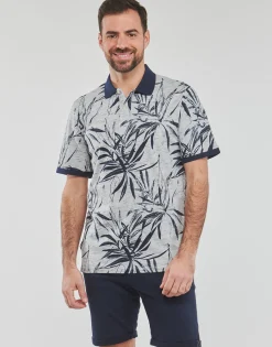 T-shirts & Polos^Jack & Jones - JORCRAYON AOP POLO SS Beige