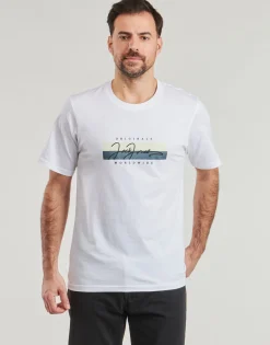 T-shirts & Polos^Jack & Jones - JORFREDERIKSBERG Blanc