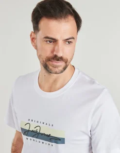 T-shirts & Polos^Jack & Jones - JORFREDERIKSBERG Blanc