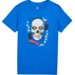 T-shirts & Polos^Jack & Jones - JORROXBURY TEE SS CREW NECK Bleu