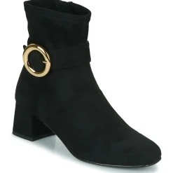 Bottines / Boots^JB Martin - ADORABLE Toilesuédéestretchnoire