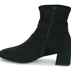 Bottines / Boots^JB Martin - ADORABLE Toilesuédéestretchnoire