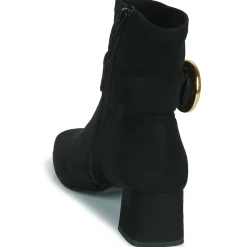 Bottines / Boots^JB Martin - ADORABLE Toilesuédéestretchnoire