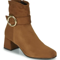 Bottines / Boots^JB Martin - ADORABLE Toilesuedéestretchcamel