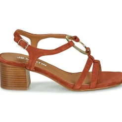 Sandales Et Nu-pieds^JB Martin - ECUME CHEVREVELOURSFAUVE