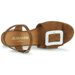 Sandales Et Nu-pieds^JB Martin - ESPIEGLE CHEVREVELOURSCAMEL