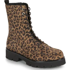 Bottines / Boots^JB Martin - FIDELO CROUTEVELOURSLEOPARD