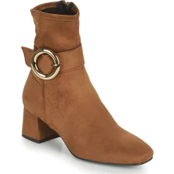 Bottines / Boots^JB Martin - LAMIE TOILESUEDESTRETCHCAMEL