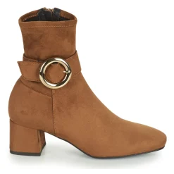 Bottines / Boots^JB Martin - LAMIE TOILESUEDESTRETCHCAMEL