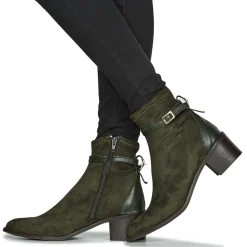 Bottines / Boots^JB Martin - LEORA TOILESUEDESTRETCHKAKI
