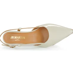 Escarpins^JB Martin - LISON Vernisoffwhite
