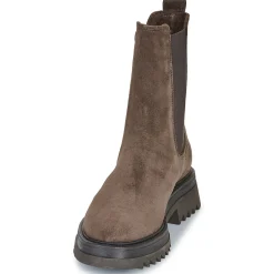Bottines / Boots^JB Martin - OPTIMISTE CROUTEVELOURSCHOCOLAT