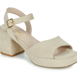 Sandales Et Nu-pieds^JB Martin - ORIA CROUTEVELOURSBEIGE