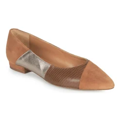 Ballerines / Babies^JB Martin - TENDRE CHEVREVELOURSCAMEL