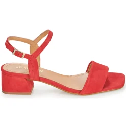 Sandales Et Nu-pieds^JB Martin - 1VALSER CHEVREVELOURSROUGE