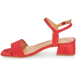 Sandales Et Nu-pieds^JB Martin - 1VALSER CHEVREVELOURSROUGE