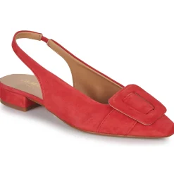 Ballerines / Babies^JB Martin - VARIA CHEVREVELOURSROUGE