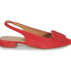 Ballerines / Babies^JB Martin - VARIA CHEVREVELOURSROUGE