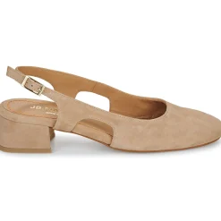 Escarpins^JB Martin - VICOLA CHEVREVELOURSBEIGE